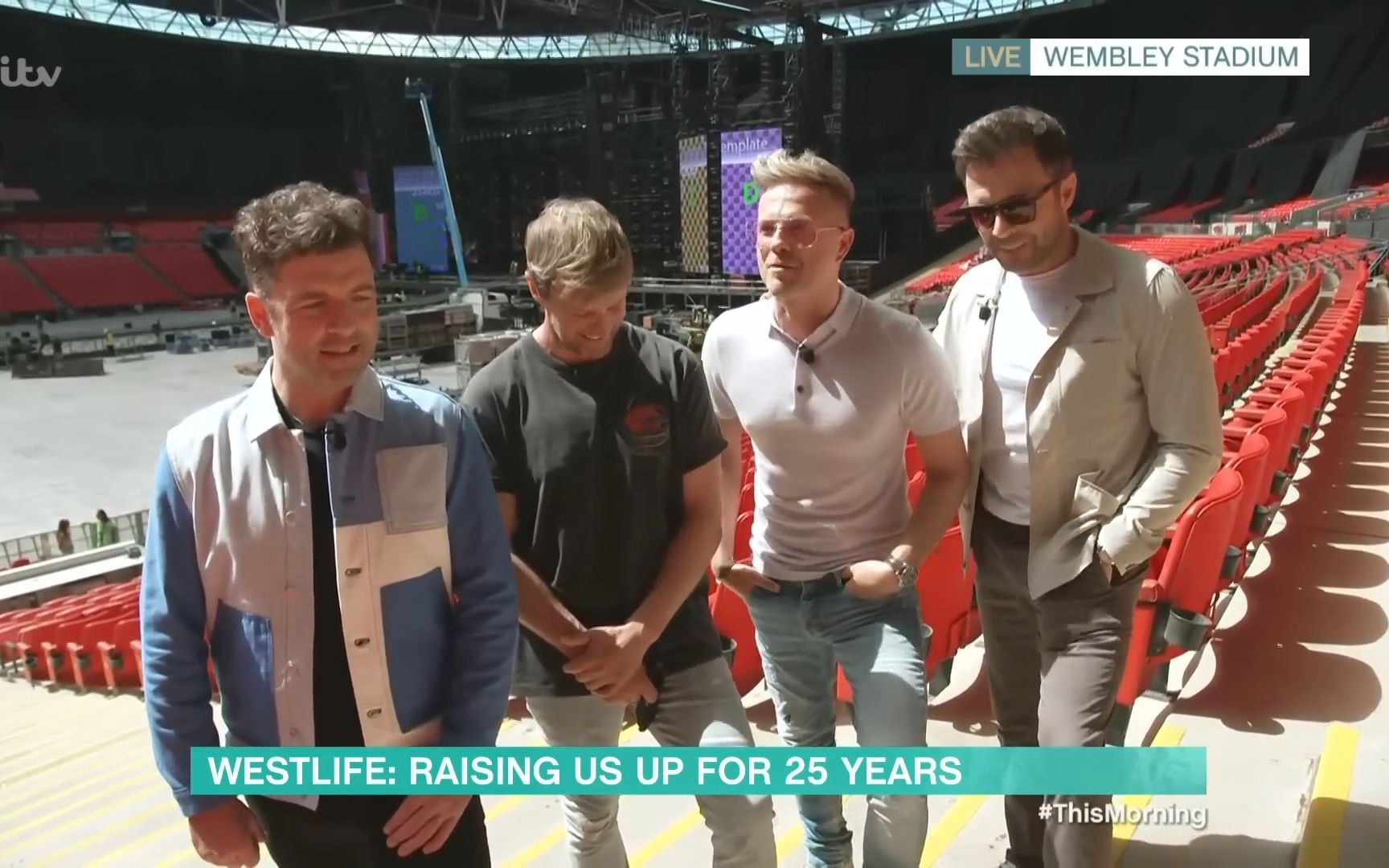 [图]【Westlife】西城男孩谈温布利演唱会 2022.8.5