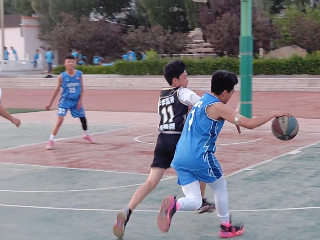 西关中学2024八年级篮球春季联赛集锦-19