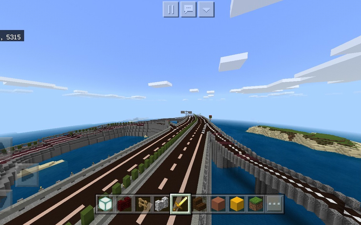 【我的世界】高速公路 上高速-》下高速