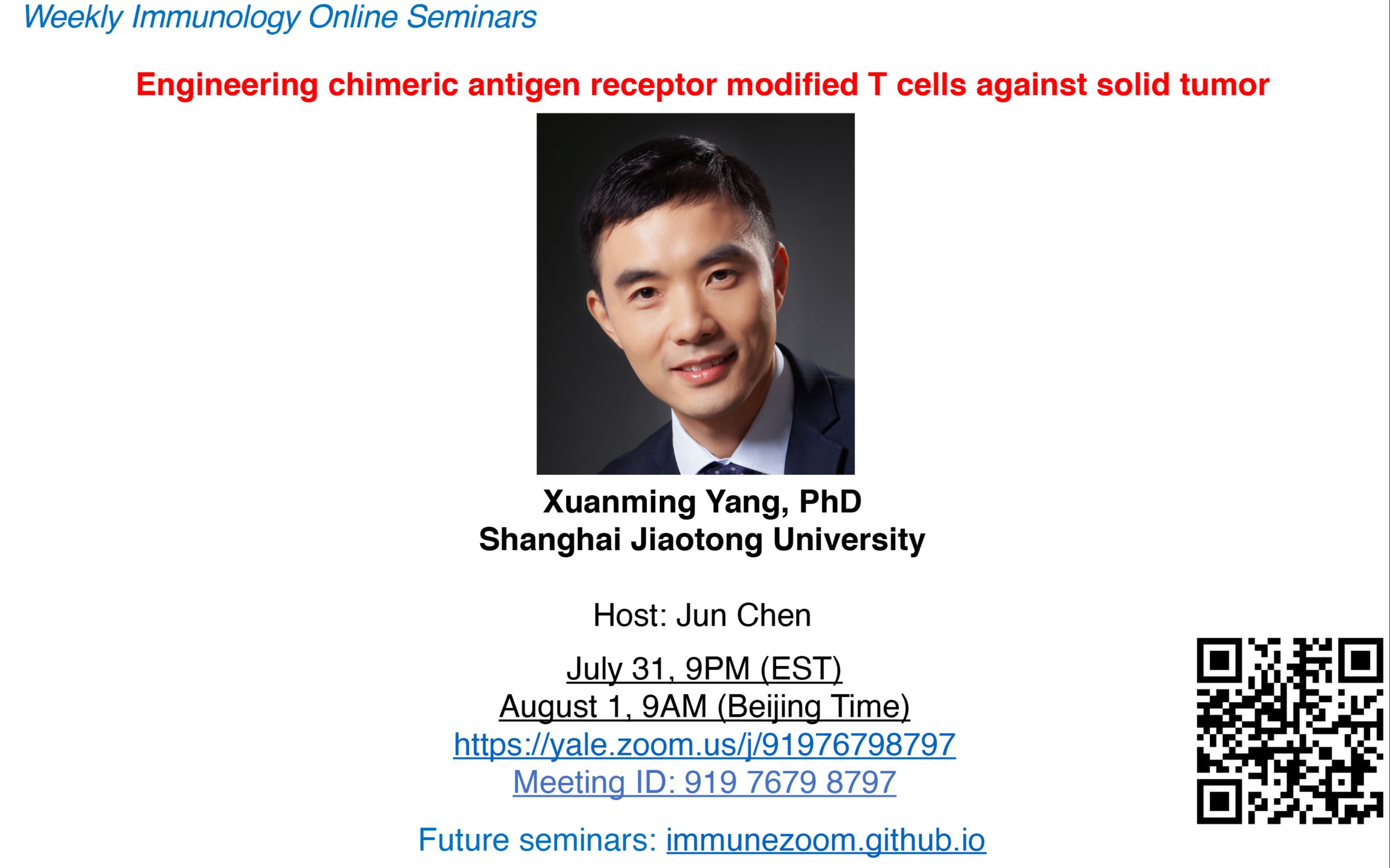 [图]Engineering chimeric antigen receptor modified T cells against solid tumor