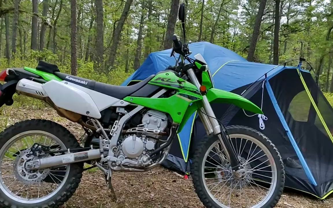 本田honda crf300l 与 川崎kawasaki klx 300