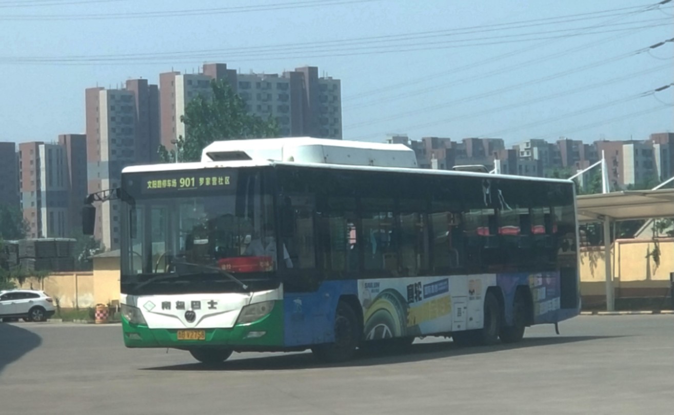 [福三复活城阳摇]青岛公交901路文阳路停车场-罗家营社区全程10倍速