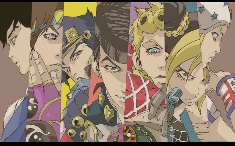 [五代jojo混剪] 黄金精神 永恒不灭_哔哩哔哩 (゜-゜)つロ 干杯~-bili