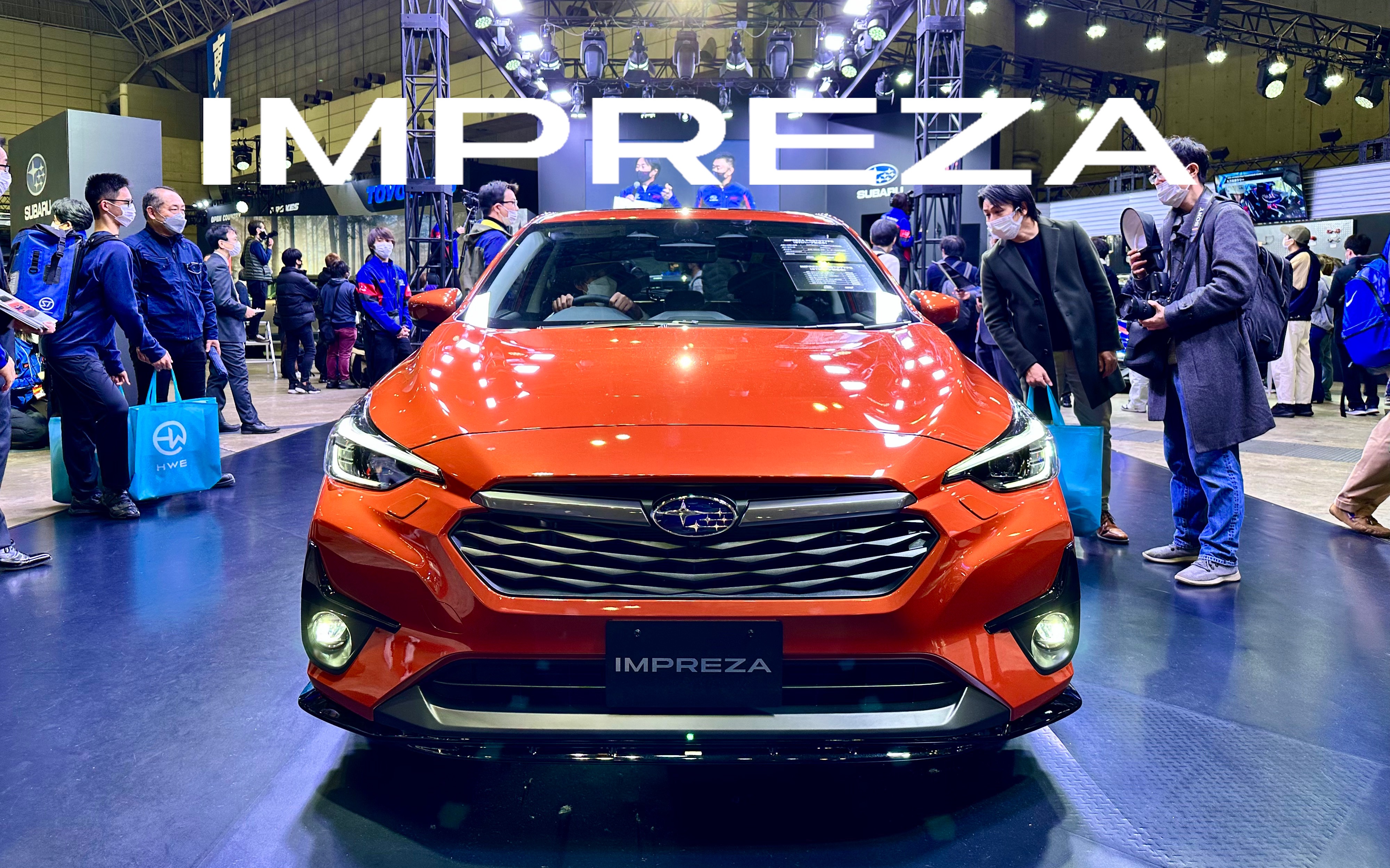 【韬韬拍】日本实拍斯巴鲁全新翼豹IMPREZA Prototype原型车 STI套件版 【2023东京改装车展】哔哩哔哩bilibili