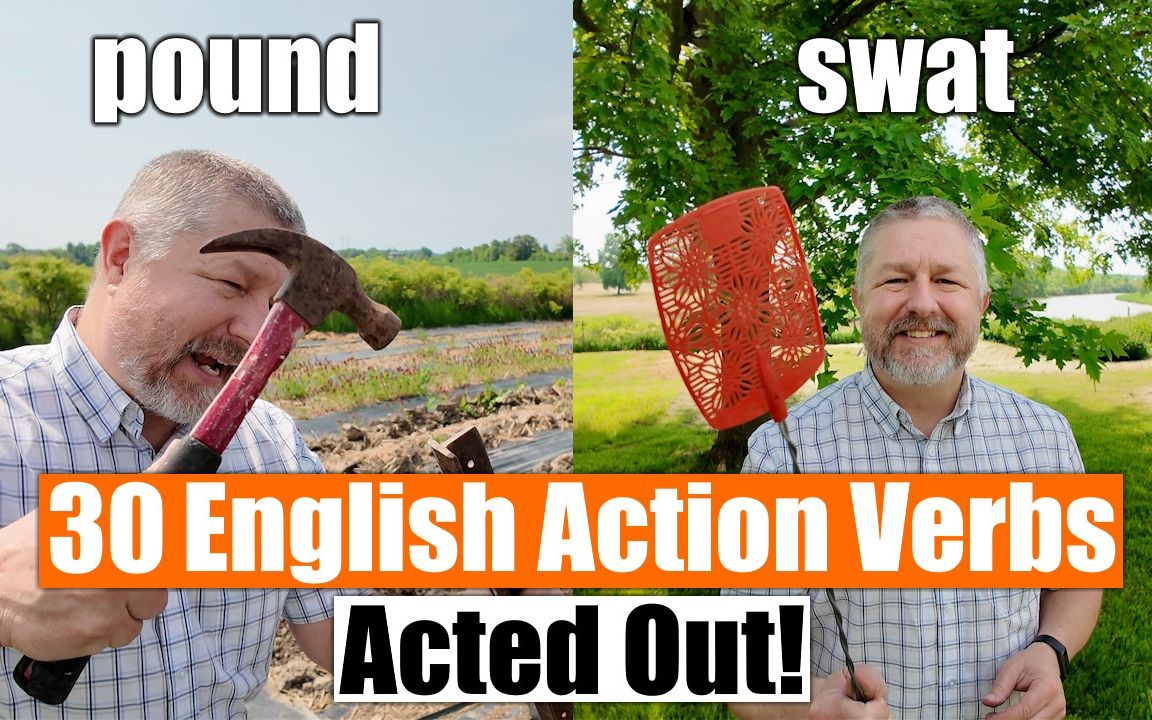 learn 30 action verbs in 7 minutes!