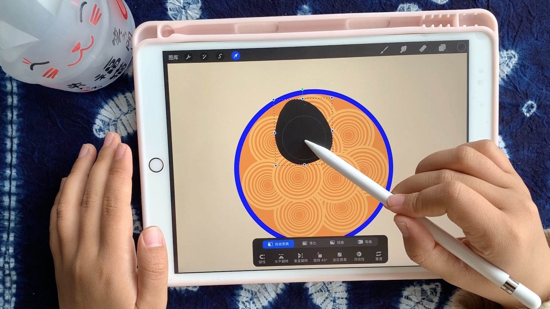 每日一画,ipad板绘,procreate画超治愈的动漫食物 手残党福利