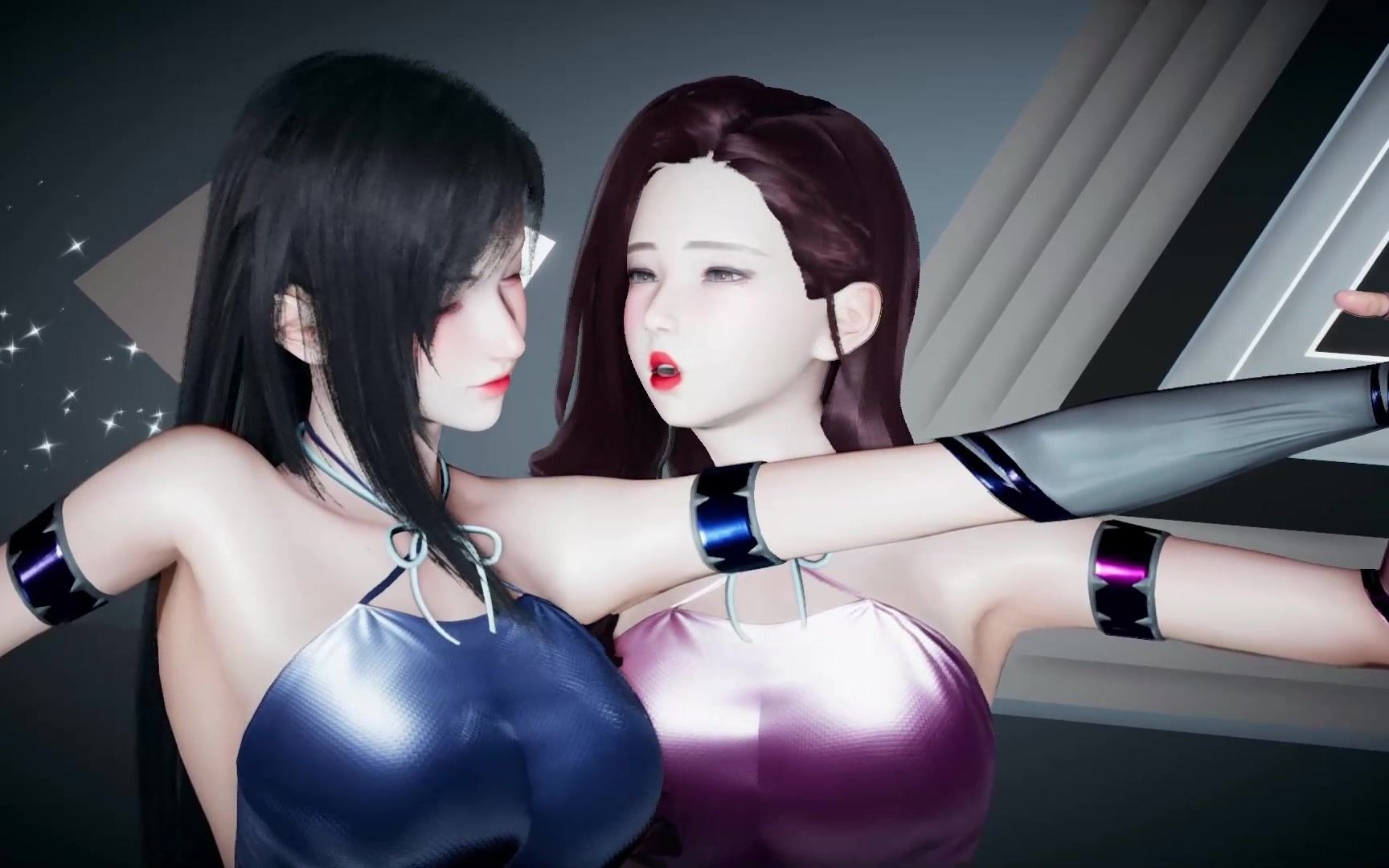 【60帧】有事?和我两个秘书说吧-trouble maker