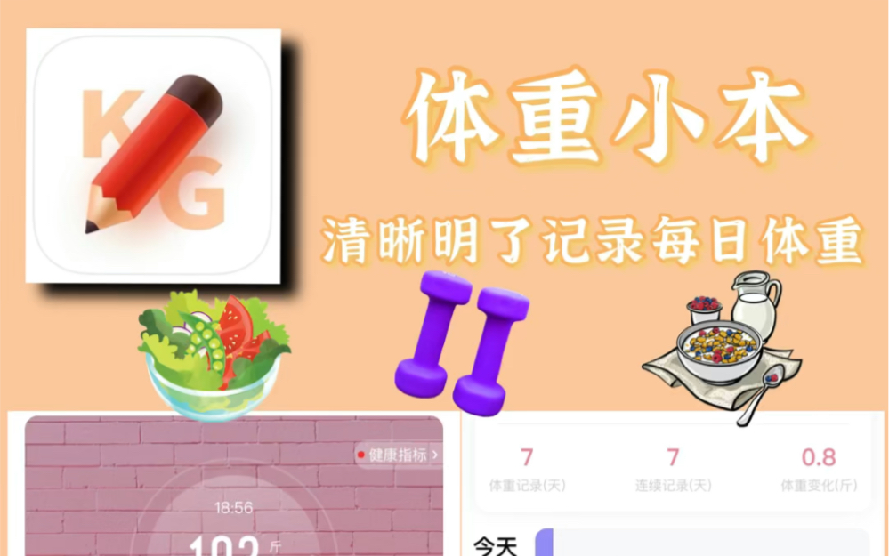 【APP安利】从现在开始记录体重吧!| 体重小本哔哩哔哩bilibili