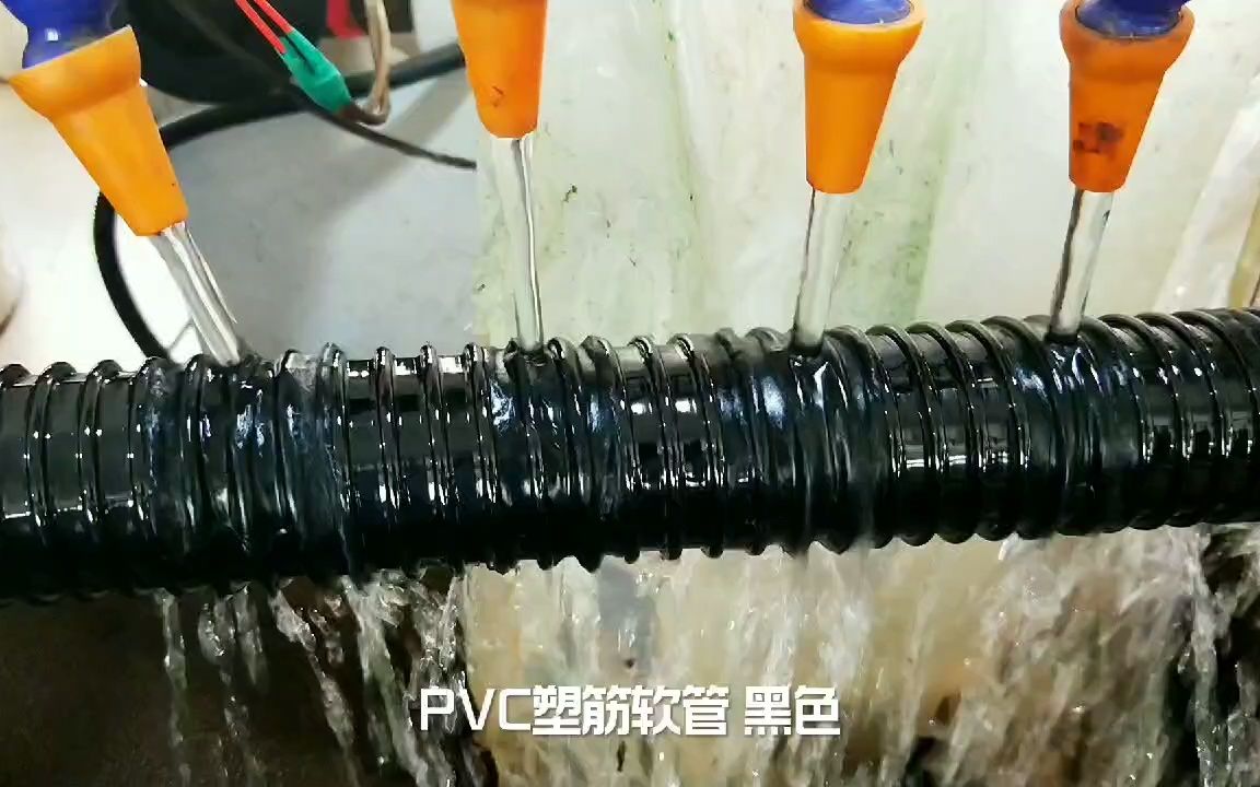 PVC黑色塑筋管,PVC塑料管工厂车间实拍视频哔哩哔哩bilibili