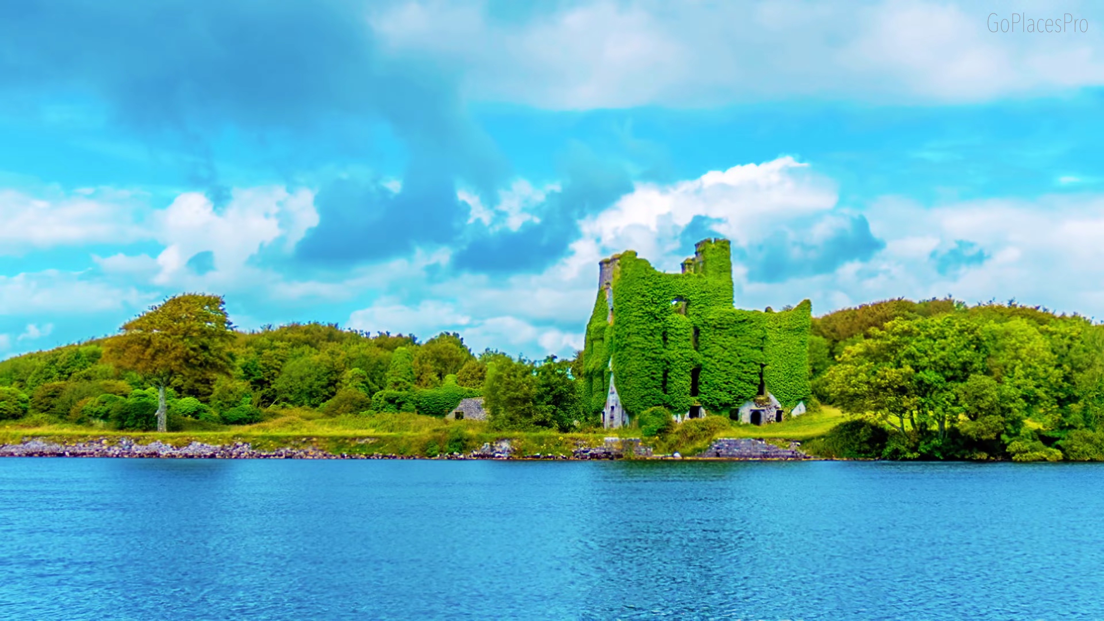 【4k】 爱尔兰,欧洲 - 探索和放松