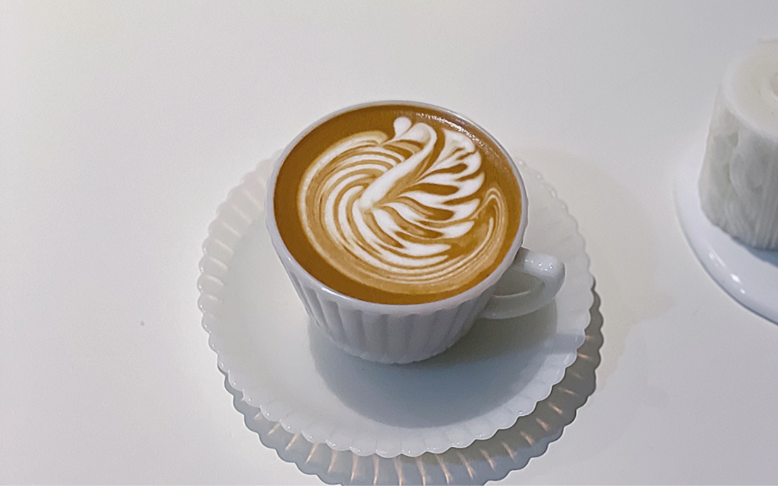 空空咖啡拉花 压纹天鹅