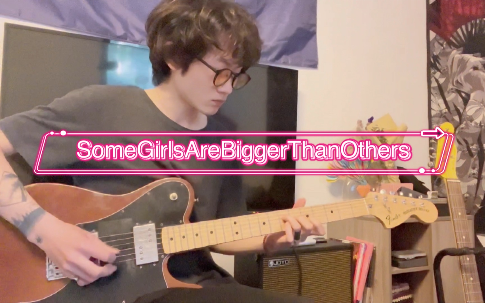 [图]【B站唯一】Some Girls Are Bigger Than Others —The Smiths 翻弹+讲解教学