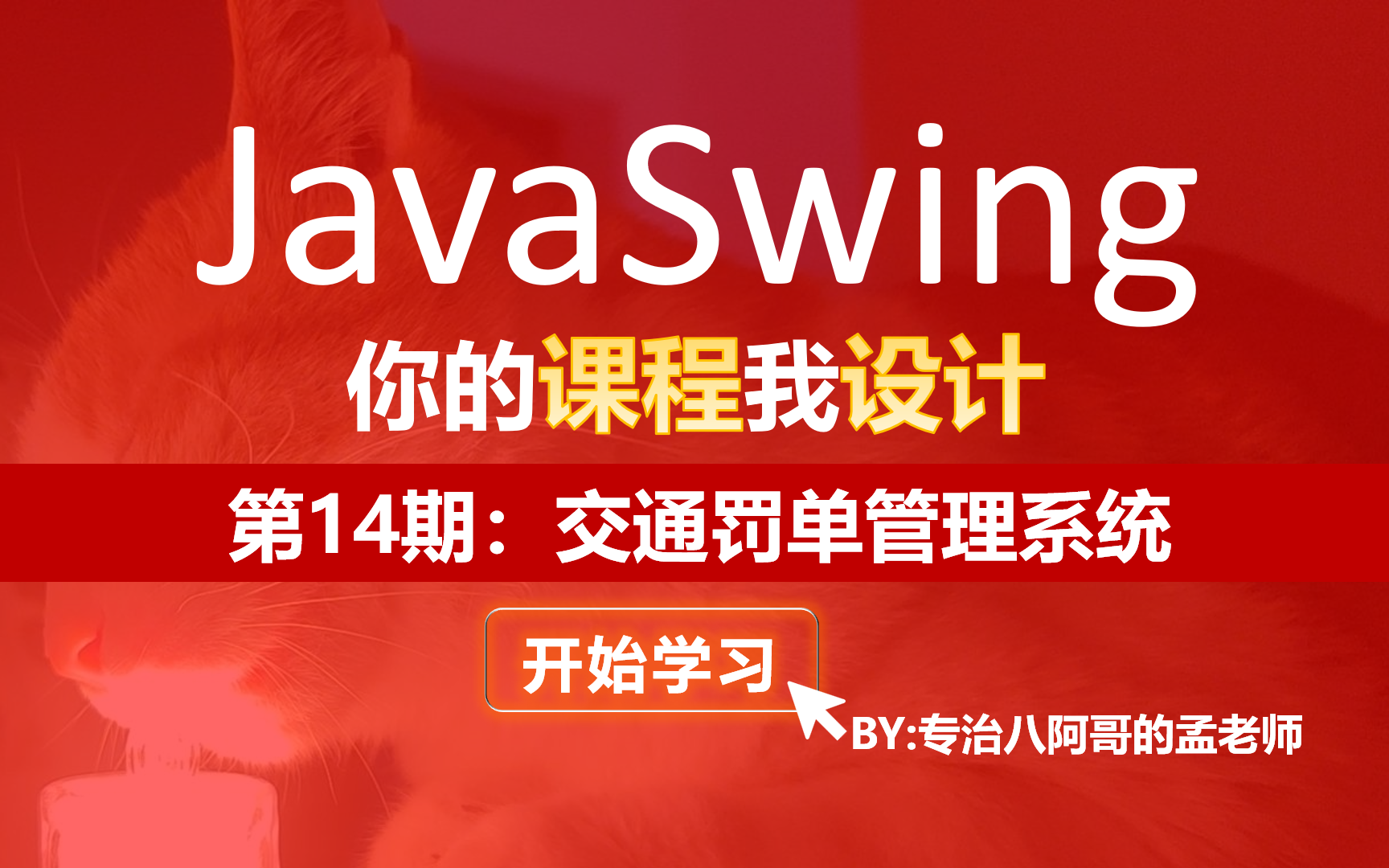 【课程设计】交通罚单管理系统Java Swing你的课程我设计哔哩哔哩bilibili