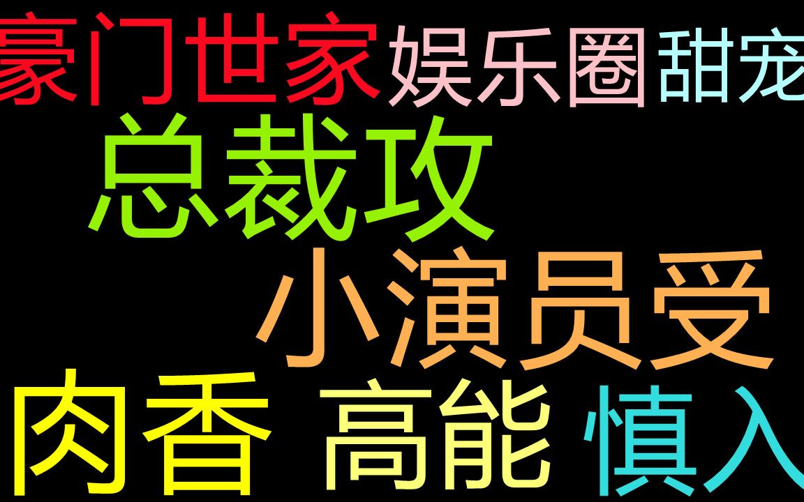 【原耽推文】豪门世家,娱乐圈,情有独钟,甜宠;我的妈呀,简直甜的不要不要的了;总裁攻x18线小演员受哔哩哔哩bilibili