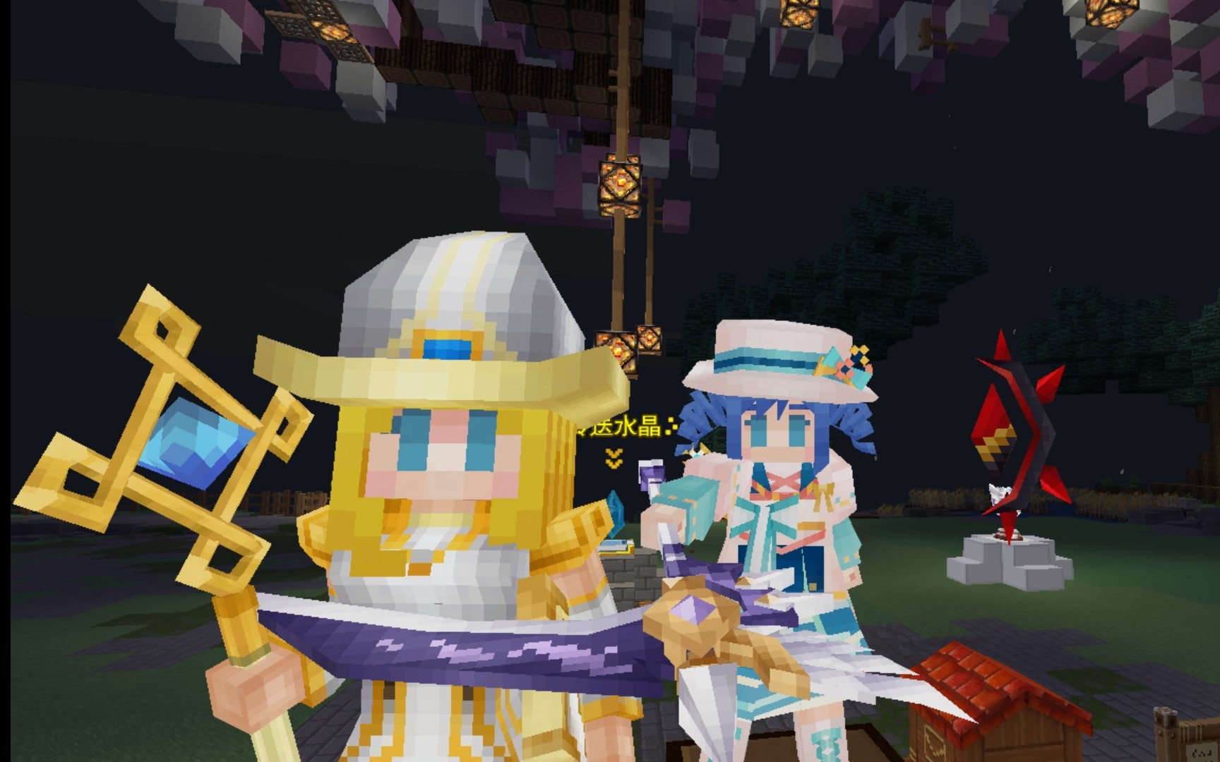 活动作品奶块神圣装备和灵黑装备伤害测试