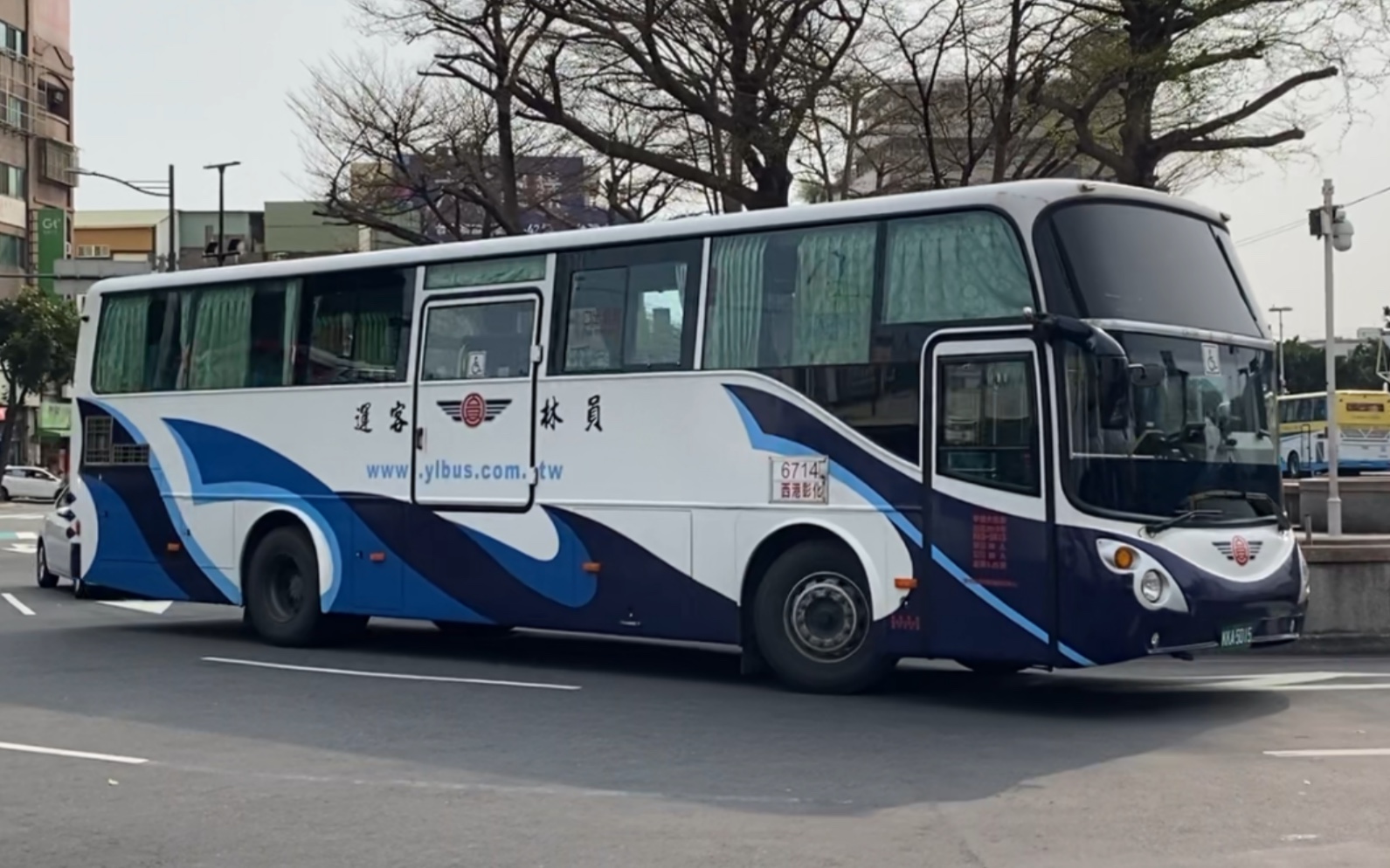 員林客運 hino rk8jrva大復康巴士 6714路 kka-5015