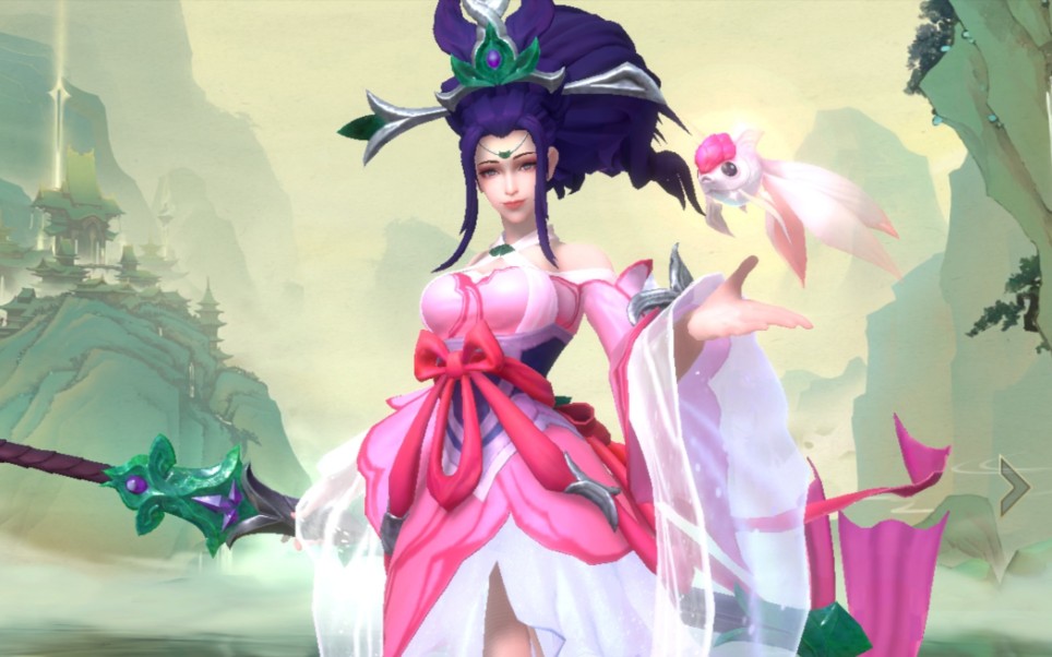 玉剑传说迦娜感受极致的唯美风英雄联盟手游