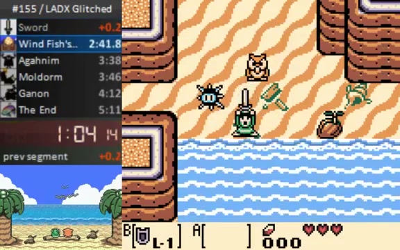 gbc塞尔达传说织梦岛dx速通any456bug使用