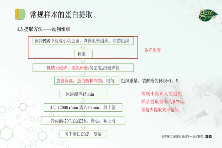 蛋白质组学基础知识之样本前处理哔哩哔哩bilibili