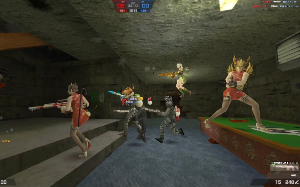 【csol】生化感染玫瑰庄园这不是我认识的玫瑰地下室 怎么僵尸一冲就