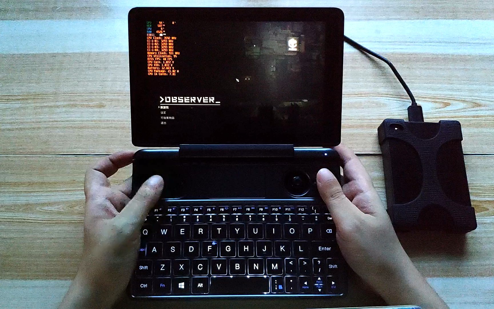 GPD WIN Max 掌机 中高画质试玩 第八十二期 观察者 OBSERVER 30帧左右哔哩哔哩bilibili