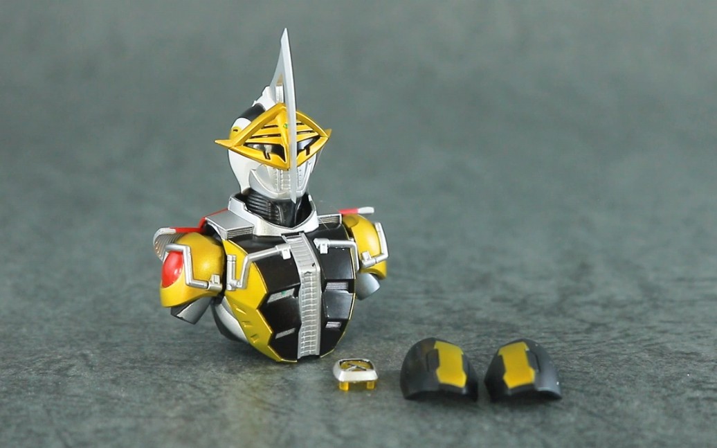 f 真骨雕 假面骑士电王 圣斧形态 玩家实物测评拍摄_哔哩哔哩