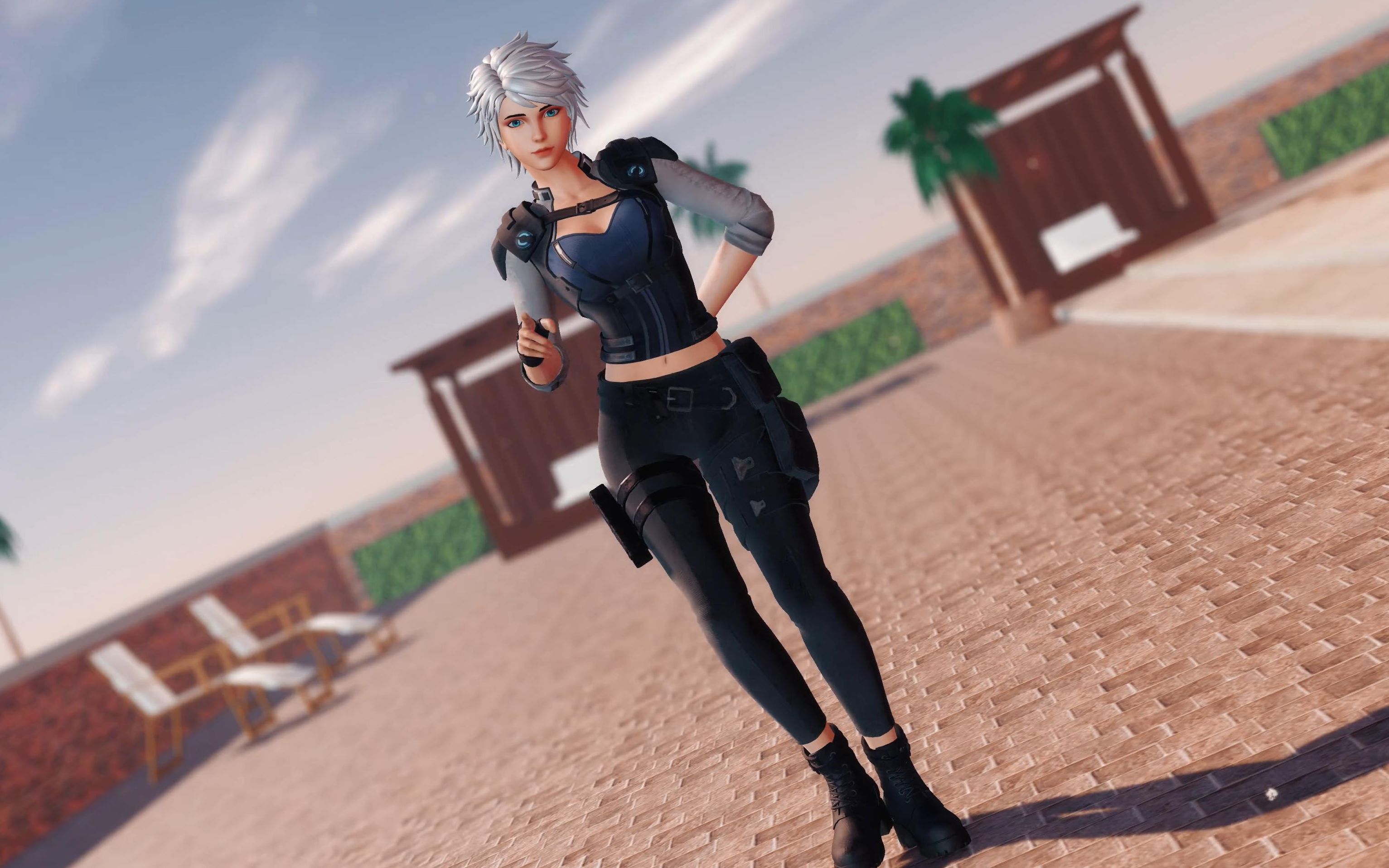 【mmd】【灵笼·冉冰】mmd-《baam》