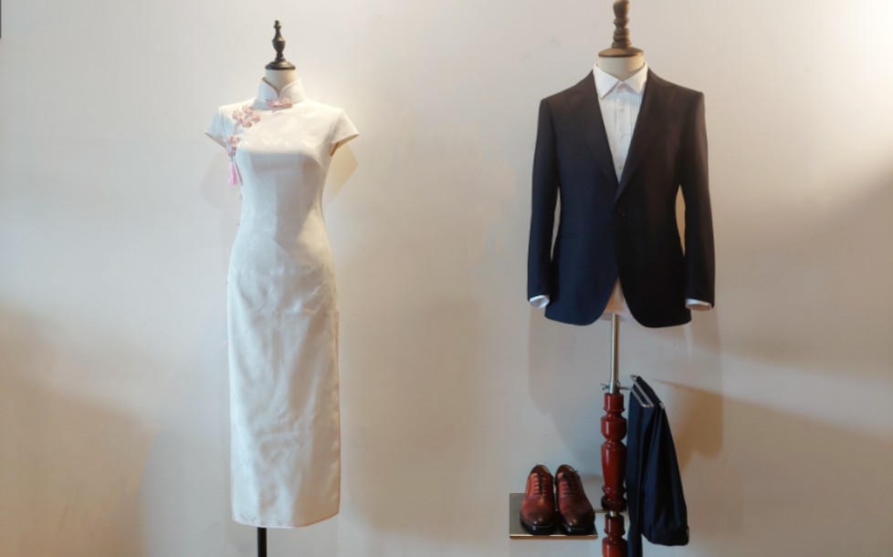 婚礼礼服—相伴一生1#旗袍定制#重庆旗袍#古法旗袍#海派旗袍#西服定制