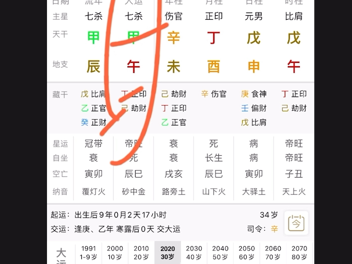 四柱八字重点概念之:大运的看法哔哩哔哩bilibili