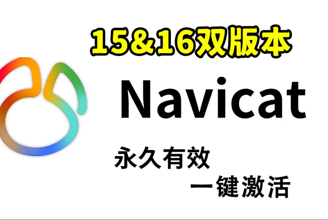 【2024最新】Navicat 15和16一键激活与破解(附安装包)亲测有效,永久使用哔哩哔哩bilibili