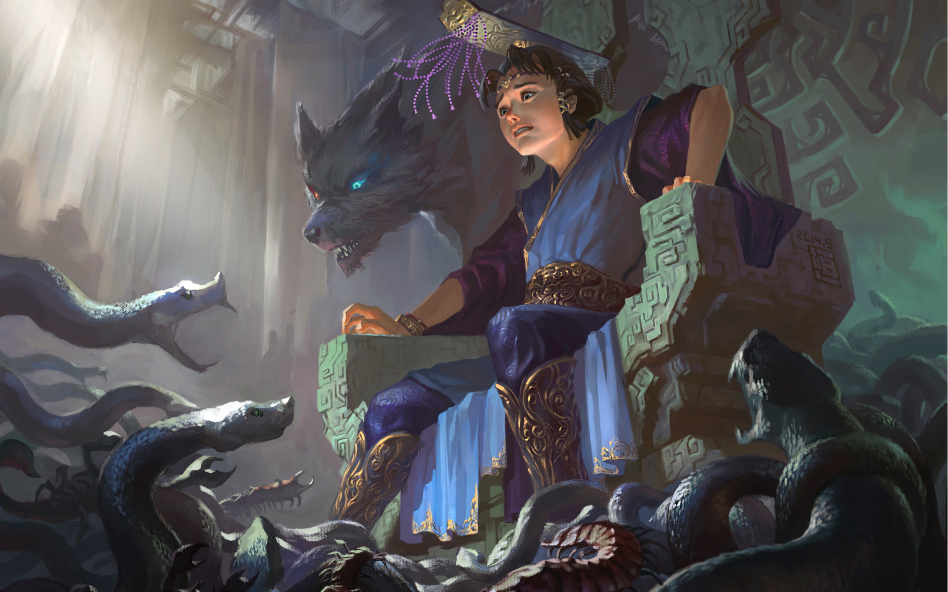 刘协的这个皮肤细节和构思完全不输原画