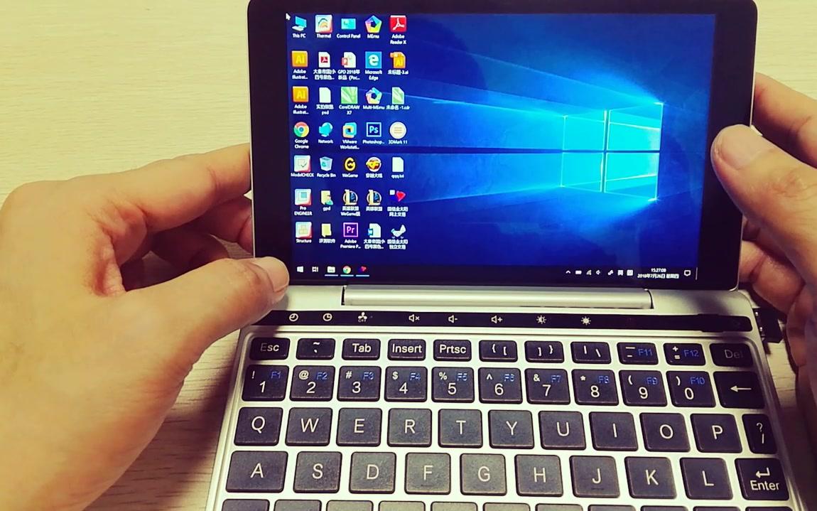 GPD Pocket 2 口袋电脑,演示股票和在线视频播放哔哩哔哩bilibili