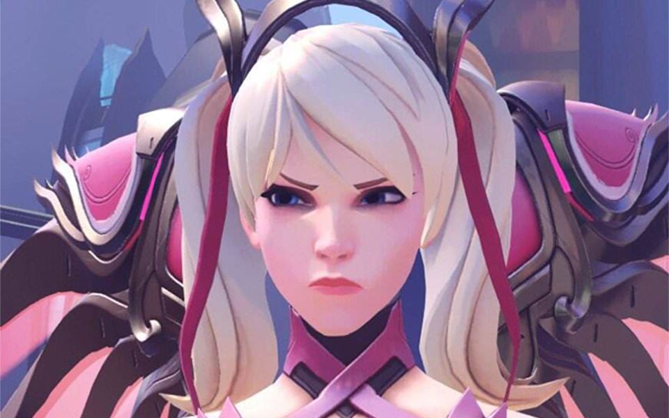 原来我在ow1就提前玩到了ow2的天使