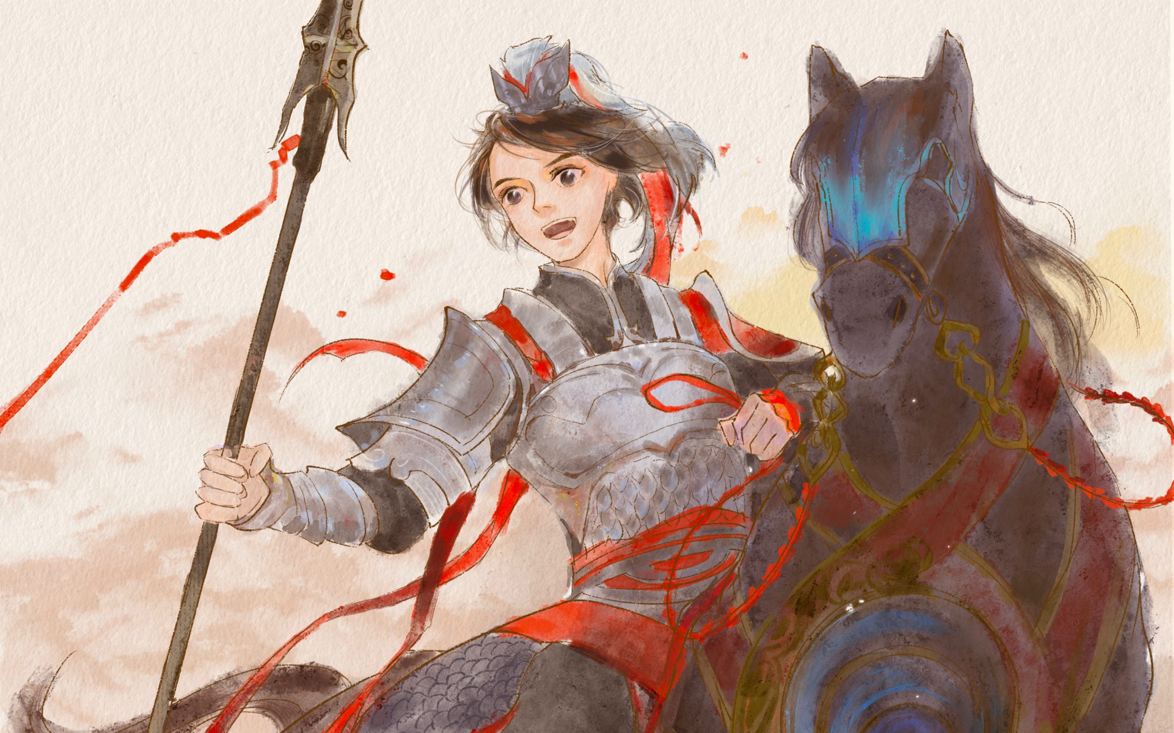 原图伊吹鸡腿子/临摹过程分享