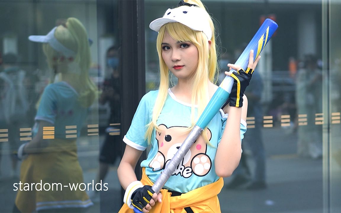 王者荣耀 花木兰青春决赛季 cos 广州漫展_哔哩哔哩_bilibili