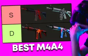 Скачать видео: 【CS2系列】终极CS2 M4A4 等级列表！