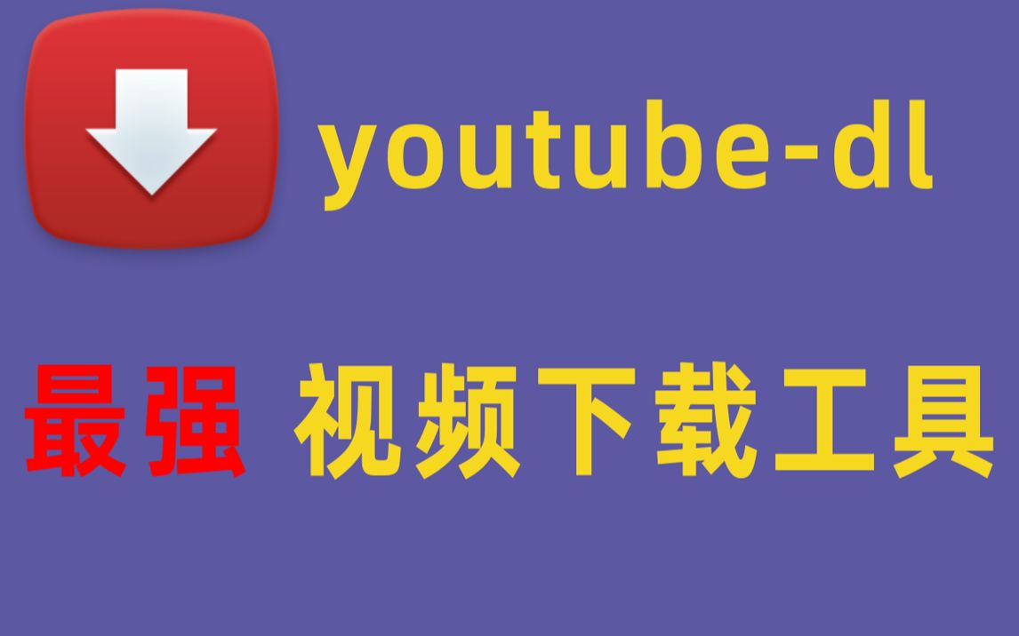 最强大的视频下载工具youtubedl | No0011哔哩哔哩bilibili