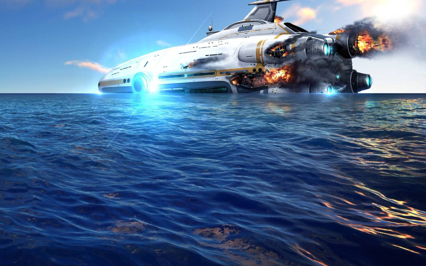 深海迷航被利维坦抱起来亲异心