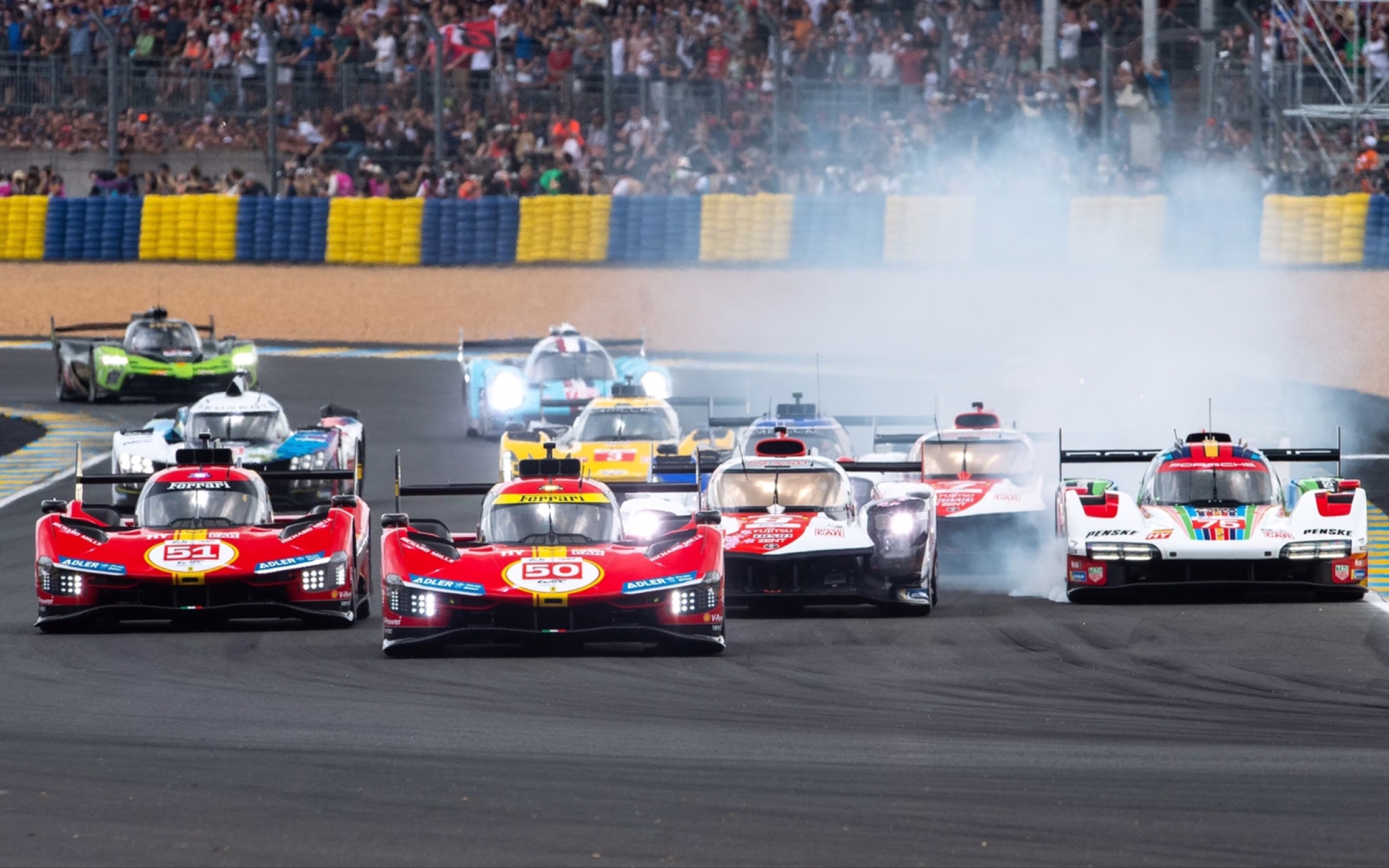 【wec】纯声浪!百年勒芒正赛实拍