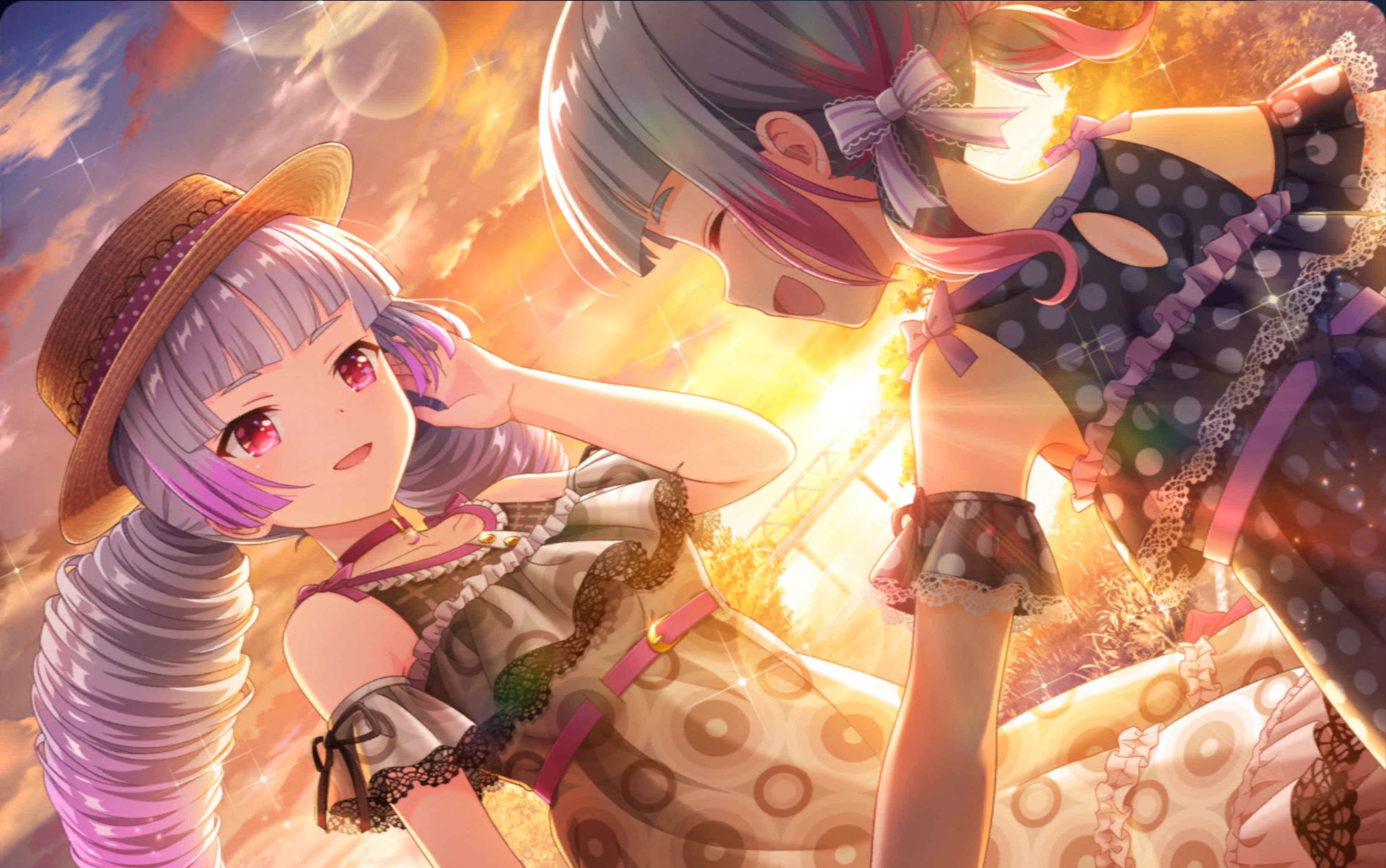 【妃十三学园】日服 梅娅姐妹仲良系列新卡动画