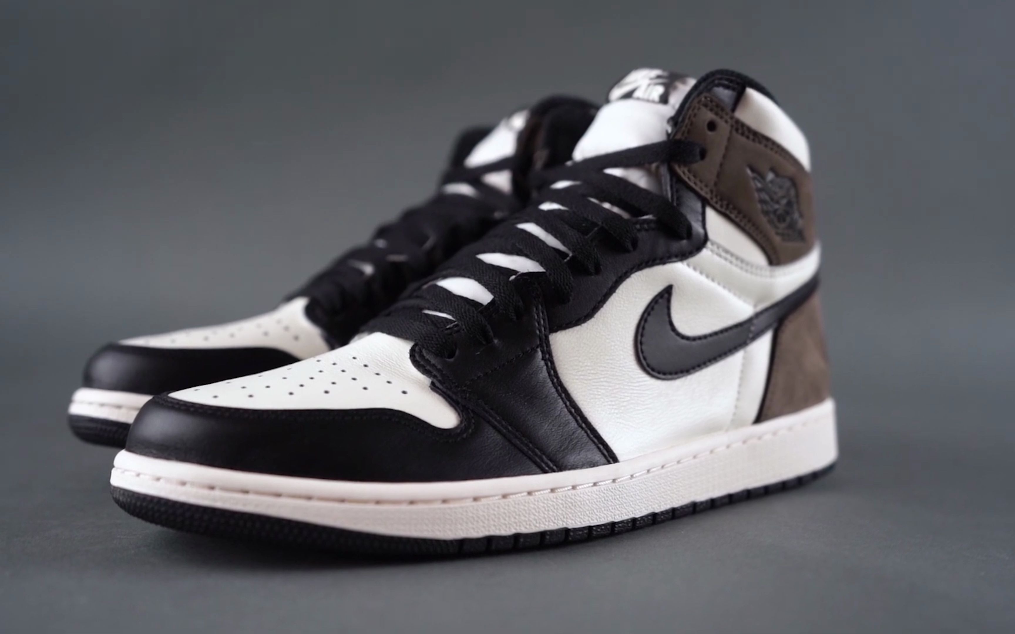 Air Jordan 1 "Dark Mocha" 黑摩卡 细节实拍哔哩哔哩bilibili