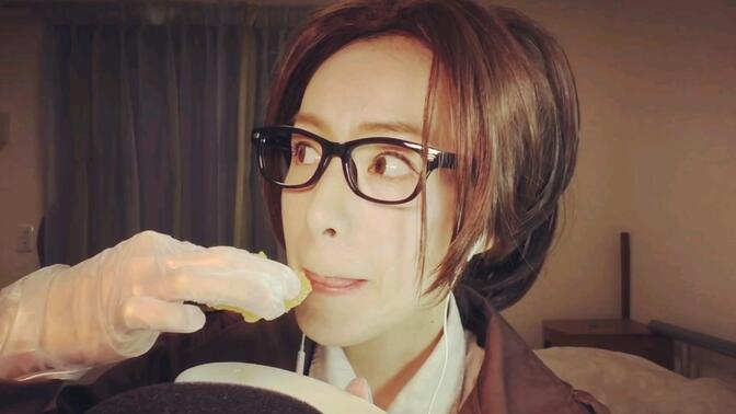 [Pasmo助眠]進撃の巨人Hanji Zoe韩吉佐耶蜂蜜咀嚼音
