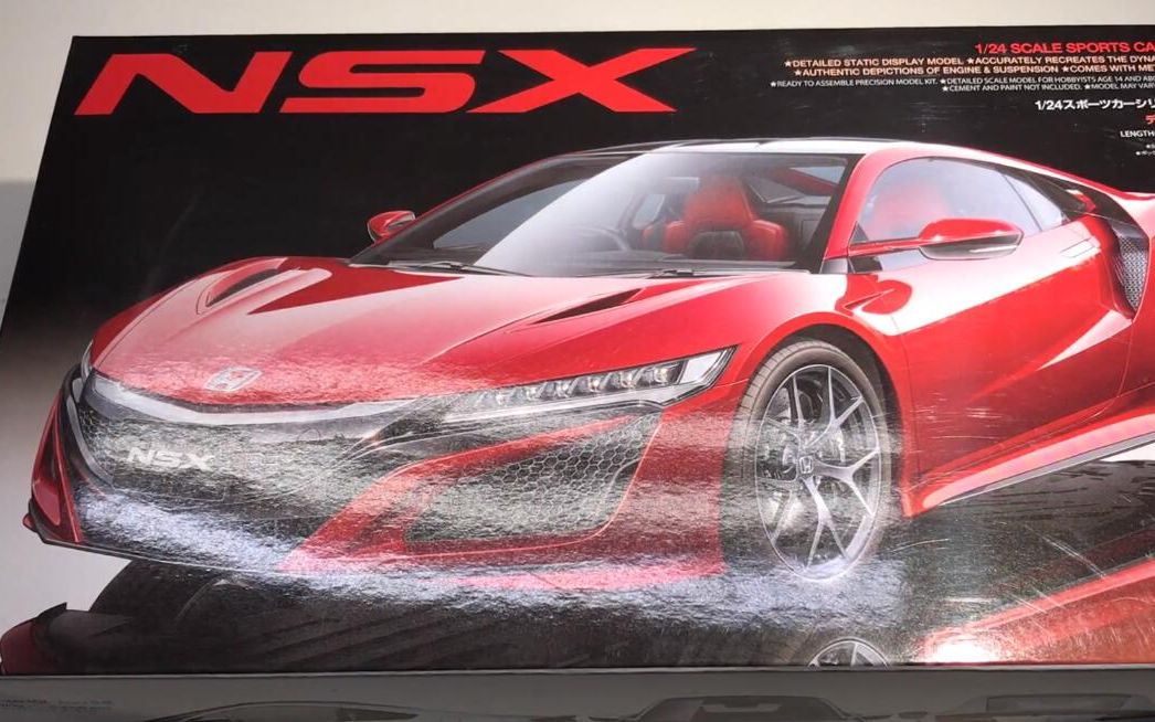 【搬运】田宫 1/24 honda acura nsx 制作过程