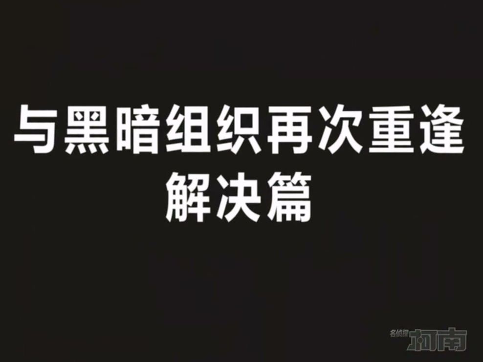 [图]【高清国语】《名侦探柯南192下》与黑暗组织再次重逢_解决篇