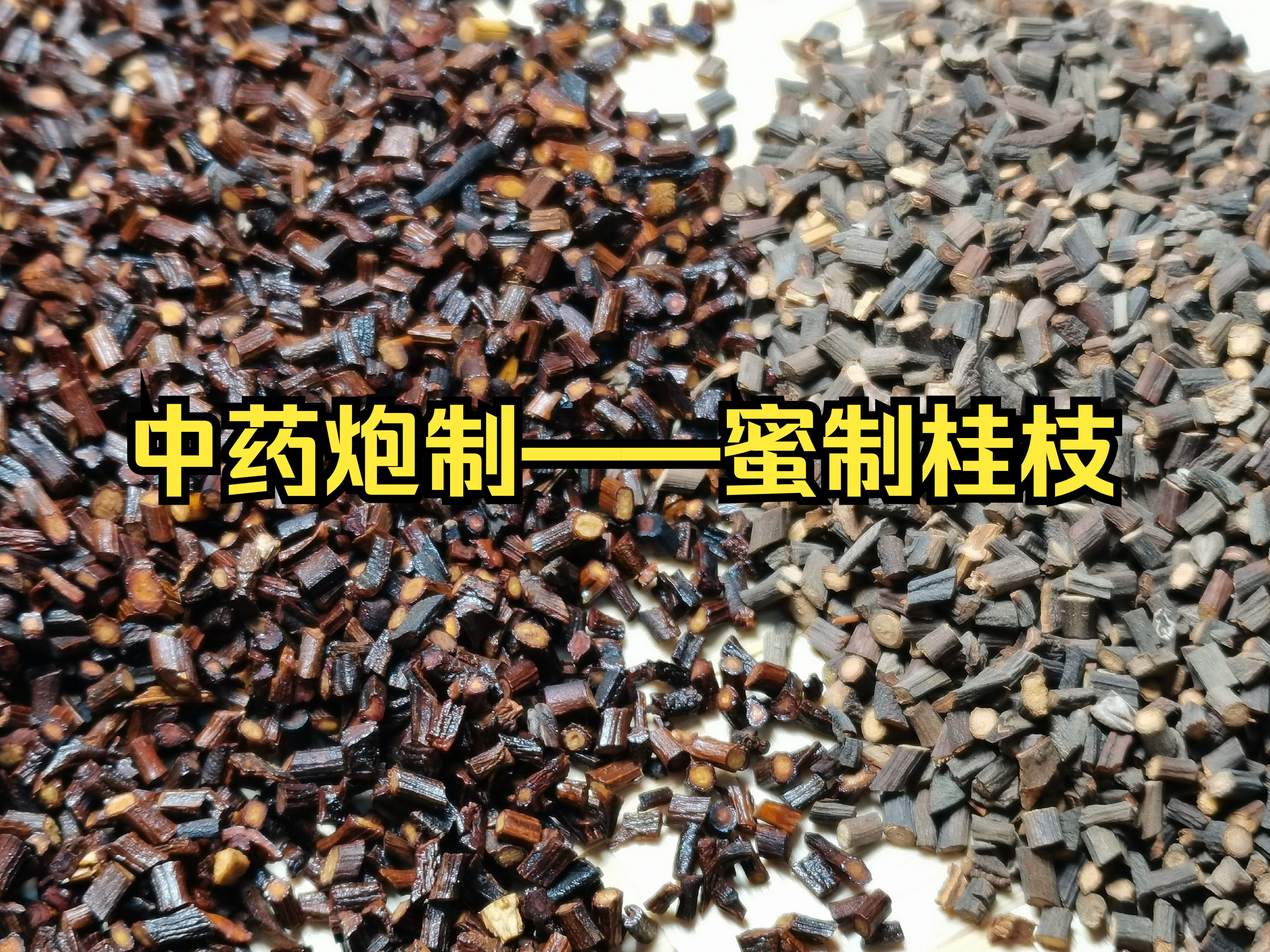 炮制系列——蜜制桂枝:为什么要炼蜜,有要加水稀释?哔哩哔哩bilibili