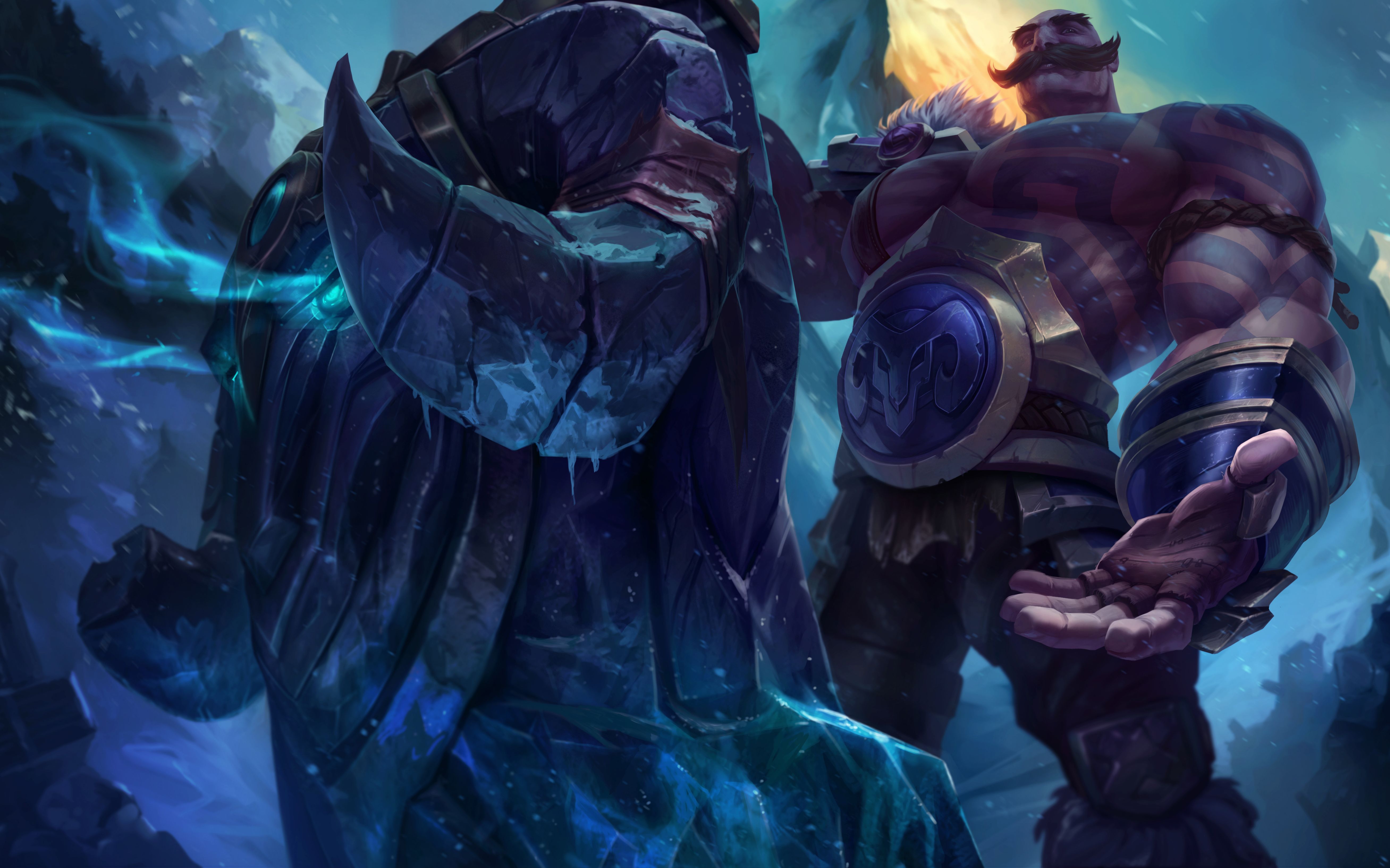 【云顶之奕】挨打就能赢三星c位布隆