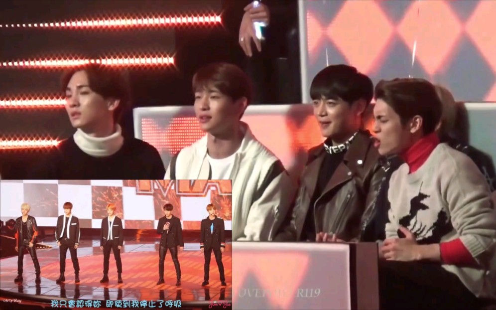 [图]20151231 MBC歌谣大祭典 SHINEE reaction【BTS】perfect man