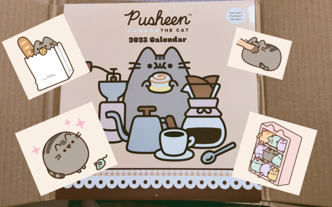 pusheen/胖吉貓 2023日曆開箱