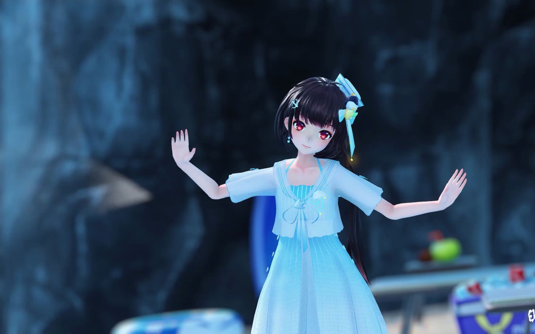 【泠鸢yousa/mmd】我的悲伤是腿做的~是腿做的~_哔哩哔哩_bilibili