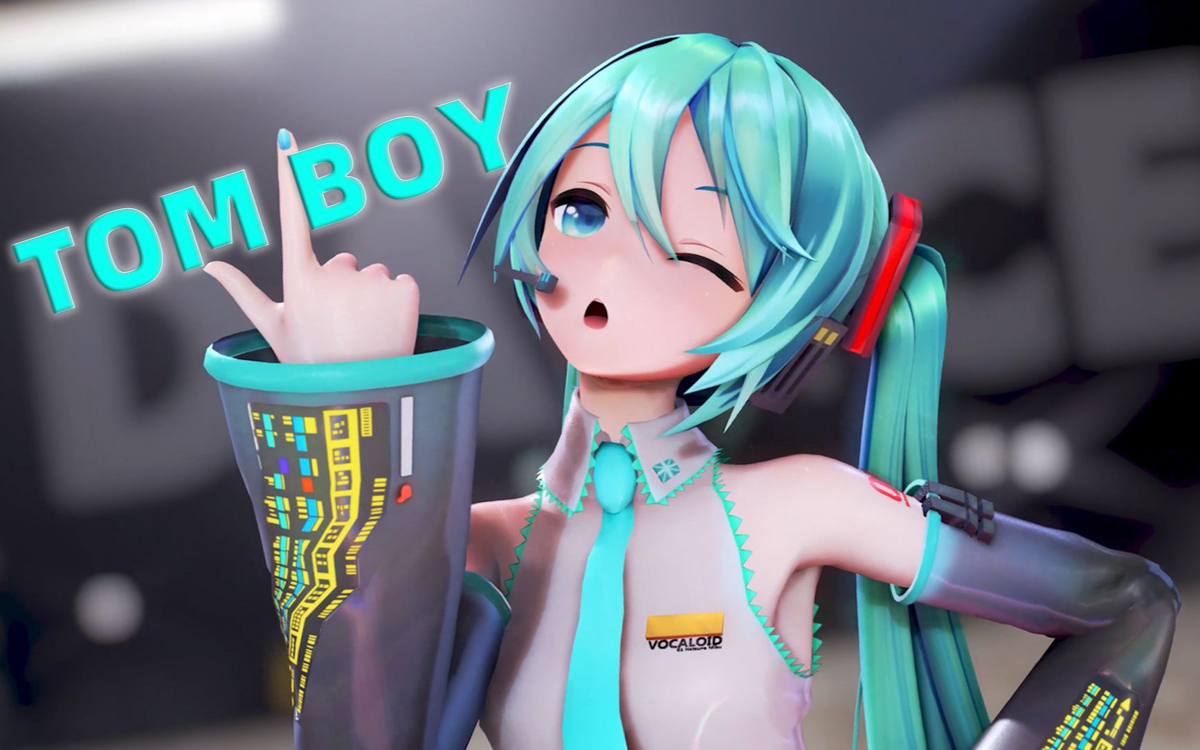 [图]【4K60帧】TOMBOY【MMD-RAY/YYB式初音ミク】